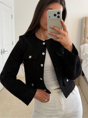 Black Tweed Jacket